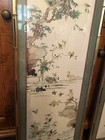 Pair Of Exquisite Chinese Brocaded Hangings On Silk  Beautiful Colors condition