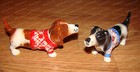 Attractives Collection  Sweaters  Basset Hound Dog Salt   Pepper Shakers  8163 