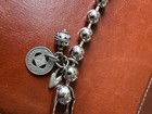 Minneapolis  Mn St  Ry  Co  One Fare Transit Token Charm Bracelet Silver Ball