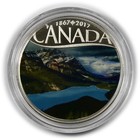1867 2017 1 2 Oz Silver Celebrating Canada s 150th Peyto Lake  10 Coin  62255c