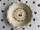 Twin Peaks Ceramic Pie Dish 10 5 Inch Officially Licensed New  David Lynch