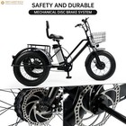 500w 48v 13a Electric Snow Tricycle 3 Wheel E-bike 4 0 Fat Tire Tricycle B9 Us