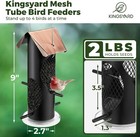 Metal Mesh Sunflower Seed Bird Feeders For Outdoors Hanging  Suet Nuggets And Pe