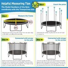 Machrus Upper Bounce Trampoline Safety Net  Fits 14 Ft Round Frame