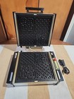 Vintage Dominion Waffle Pizzelle Maker Grill Reversible Model 1251 Working