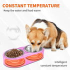 Heated Dog   Cat Bowl For Outdoor Cats In Winter  48 Oz Heated Water Food Bowl