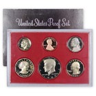 1980s Proof Set Clad U s  Mint In Original Case 6 Coin W susan Anthony Dollar  
