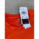 Adidas Techfit Mens Small Shirt - Orange Long Sleeve