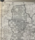 1967 Kaniksu Forest Newport Ranger Dist  Washington Topo Map Roads Mines Trails