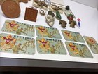 17 Older Boy Scouts Neckerchief Slides In Neckerchief Box 2 Cards  1stplace more