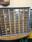 Vtg Akro Mils 60 Metal Drawer Storage Cabinet Organizer Parts
