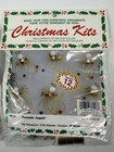 2 Vintage Christmas Craft Kits Merri Mac Wired Beaded Angel Ornaments 24 Total