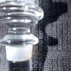 Versace Wine Bottle Stopper Rosenthal Frosted Medusa Crystal Clear Without Box