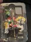 Vintage 1997 Looney Tunes Matrix Marvin The Martian On Horse Christmas Ornament
