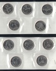 1999 P d  Statehood Quarter Set 10 Coin Original Mint Cellos