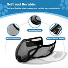 Cat Muzzle For Grooming Nail Trimming With Soft Mesh Covered  Prevent Biting    