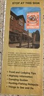Vintage Touraide Conoco 1972 Nebraska Camper Trailer Travel Road Map