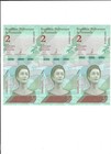     mixed Lot 6 Different World Paper Money Currency Foreign Unc     free Shipping