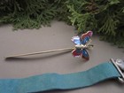 Vintage Modern Assorted Metal Bookmarks Butterfly Angel Bear Frame Lot Of 4