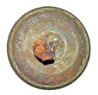 Dug Civil  War Confederate Staff Officer s Button  Blank Recessed Back Coat Size
