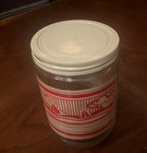 Vintage Anchor Hocking Red 4 Seasons Peanut Butter Jar With Lid  Summer Season