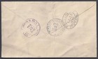 Jamaica 1930 Early Air Mail Registered Cover Oval Kingston To Ny Via Miami Stati