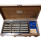 Starrett weber Gauge Block Set Model Rs84a1x 86pcs  