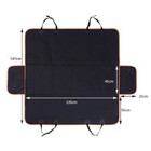 Pet Dog Car Seat Cover Waterproof Hammock Suv Truck Back Rear Protector Mat Us