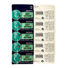 5 Pc Sony 337  exp 10 2030  Watch Coin Button Cell Battery Sr416sw Ships From Ca