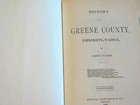 History Greene County Pennsylvania Pa 1888 Reprint Genealogy Waynesburg