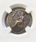 Cilicia Nagidus Stater Dionysus Ngc Ch Xf Ancient Silver Coin