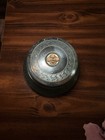 Vintage 40s Music Box Powder Puff Tin Victorian Courting Couple Vanity Decor