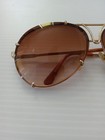 Vtg Porsche Design  Sunglasses  Gold   Fair Condition  As Is 