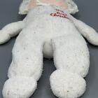 Vintage Eden Terry Cloth My First Christmas Baby Doll  White Soft Blonde Pilling