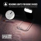 Book Reading Light  Portable Usb Rechargeable Led Clip On Book Lights For Readin