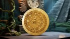 2025 Cameroon 2 Oz Silver Maya Gold Gilded  With Mintage Of 299 Coa  4 Low