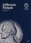 Whitman Blue Coin Folder 9035 Jefferson Nickel  3 1996-2025d  Album book  5 Cent