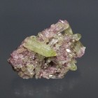 Vesuvianite   Green And Purple From Jeffrey Mine  Quebec   5064
