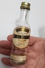 Rare 1935 Mini Jose Cuervo Tequila   Empty Liquor Bottle W gold Coin Motif