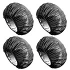 Shower Cap  Extra Large Shower Cap For Men  Satin Eva Double Layer Waterproof   