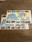 Usps 1941 A World At War Stamp Sheets Full Plate Mnh    3 Sheets   