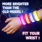 8 Pcs Led Glow Bracelets  Light Up Wristbands - Halloween Glow In The Dark Party