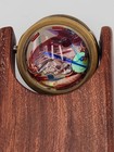 Henry Bergeson 98 Signed Wood Kaleidoscope With Stand