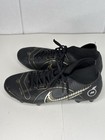 Nike Mercurial Superfly 8 Elite Fg Cleats Black Gold Dj2873-007 Men s Size 7 5