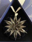 2011 Swarovski Crystal  annual Edition Snowflake Ornament --new In Original Box