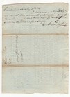 1802 Major George Lewis Signed Document  Marched On The Lexington Alarm