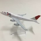 Japan Airlines Jal 747 Model Airplane With T  hoku Japan Livery And Stand
