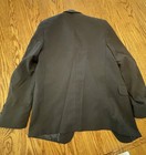 Black Suit Jacket Boys Chaps With Non Working Pockets Size 12 Reg