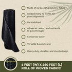 Dewitt P6 Pro 5 5oz 6  X 250  Commercial Landscape Weed Barrier Ground Fabric
