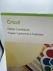 Cricut Glitter Card Stock - Bright Sampler   10 12 x12  Sheets   New